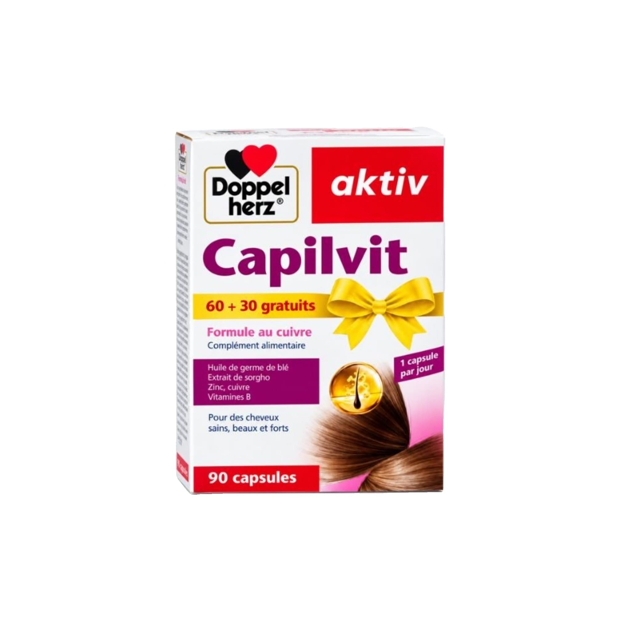 Capilvit 60 Comprimés + 30 gratuits