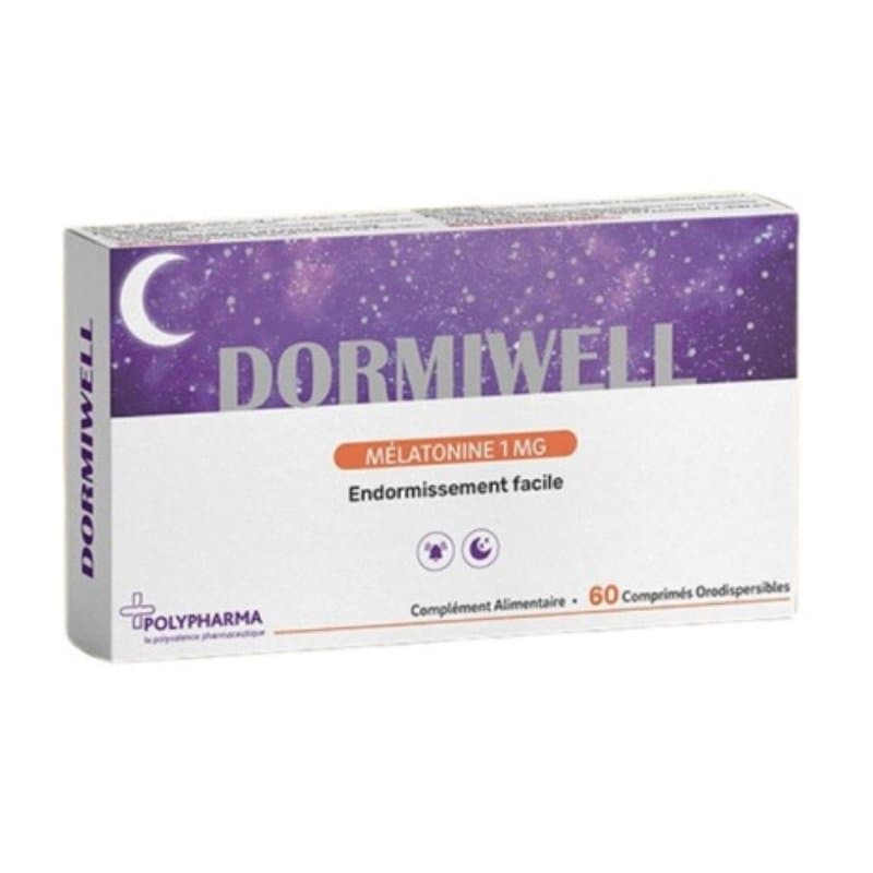 DORMIWELL Melatonine 1 mg 60 Comprimés