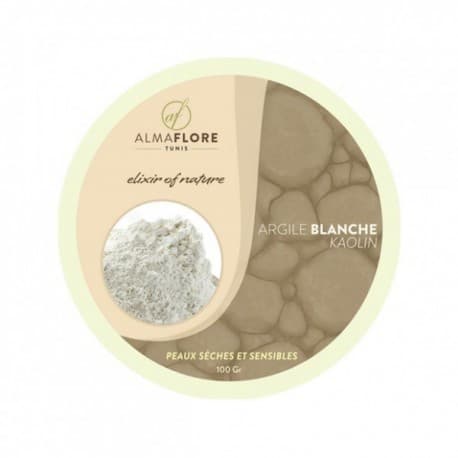 Almaflore Argile Blanche 100 G