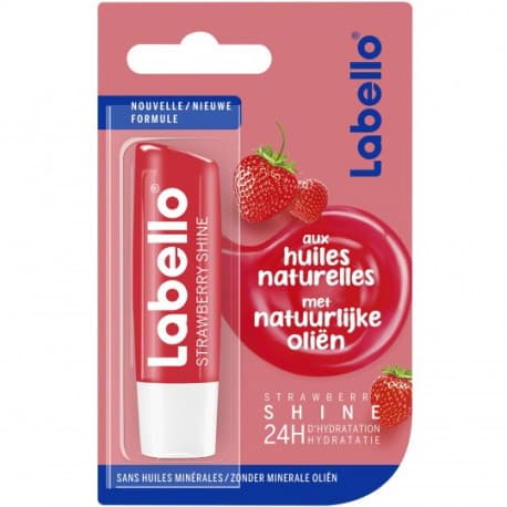 Labello Stick Lèvres Fraise Rose
