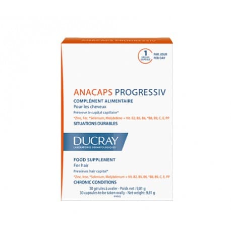 Ducray Anacaps Progressiv 30 Gélules