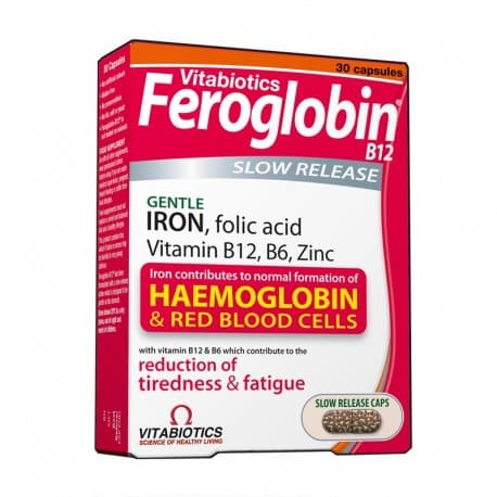 Vitabiotics Feroglobin B12 30 Capsules