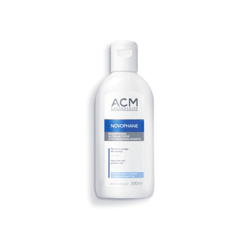 Acm Novophane Ultra-Nutritive Shampooing Cheveux Secs 200 ml