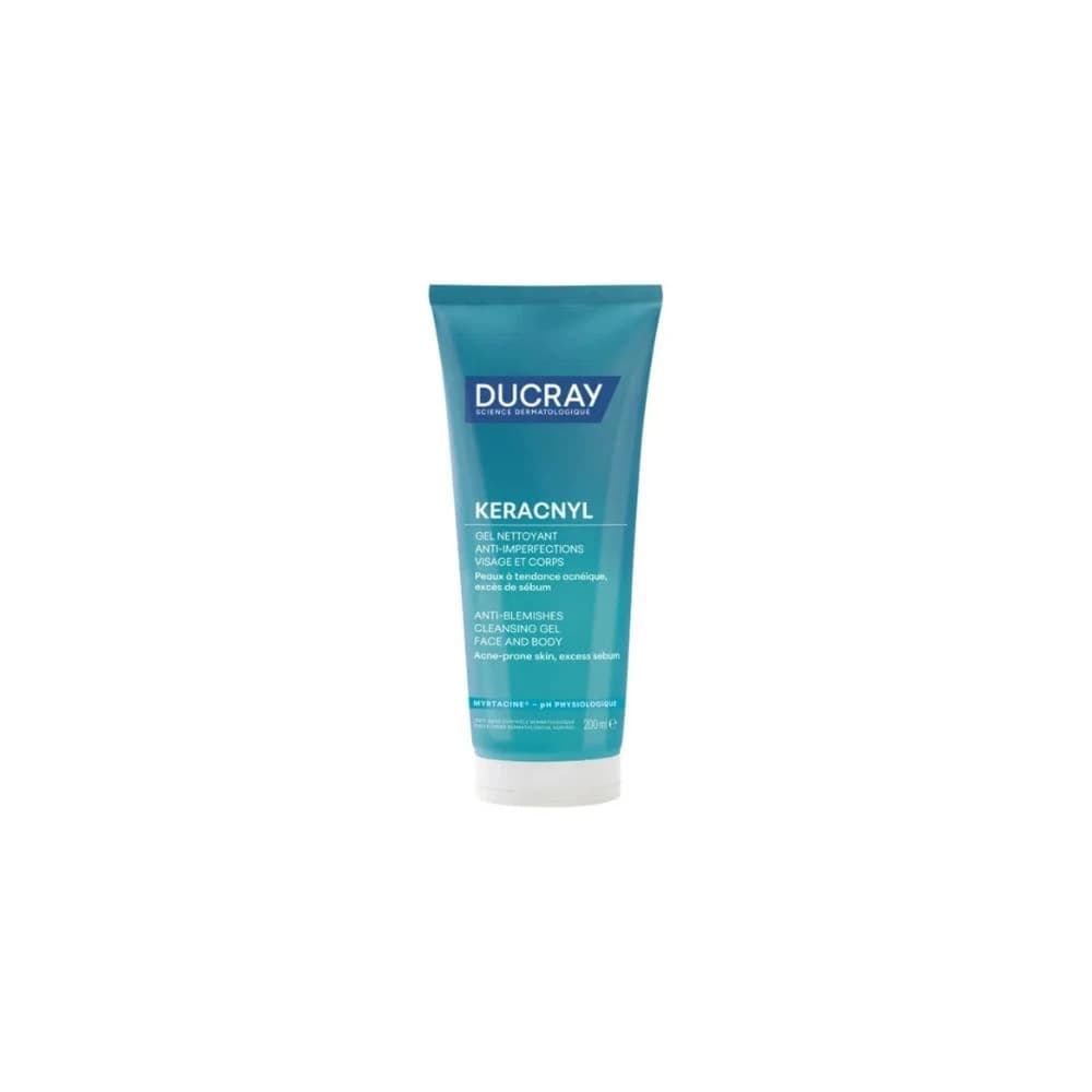Ducray Keracnyl Gel Moussant Visage Et Corps 200ml