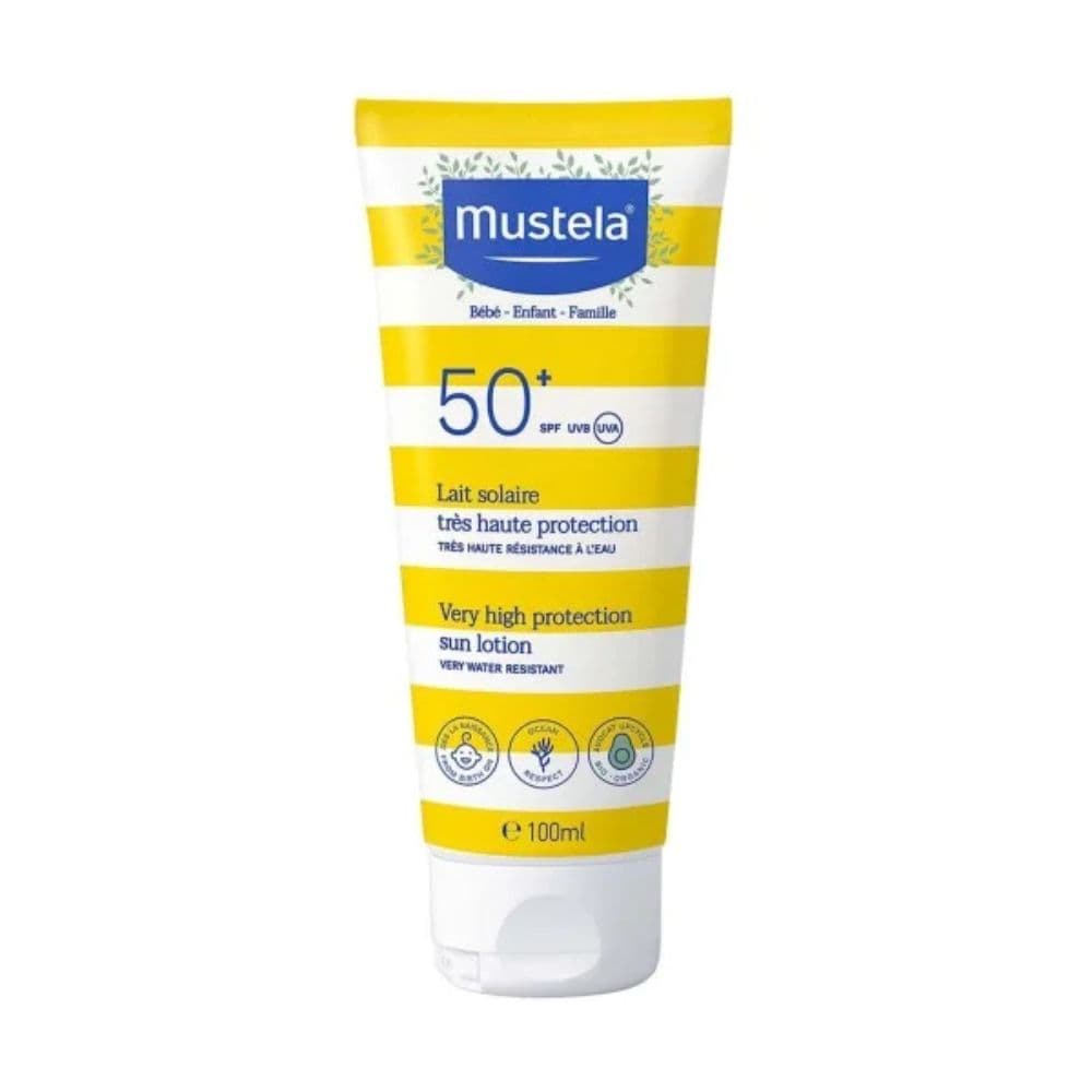 Mustela Lait Solaire Très Haute Protection -100ml