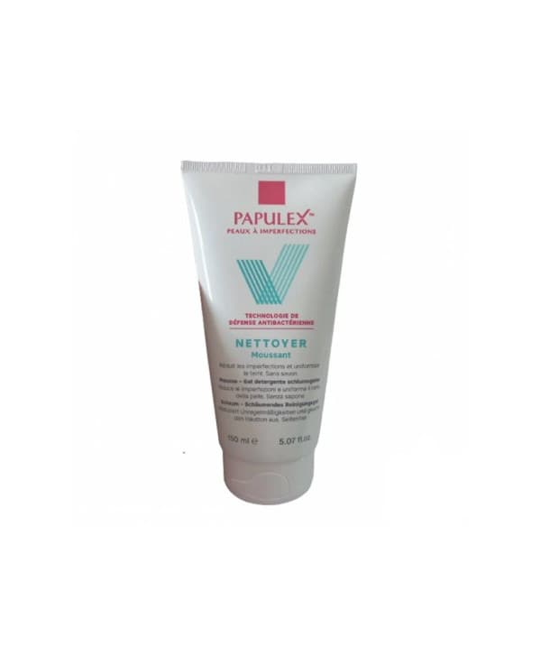 Papulex Gel Nettoyant Moussant 150ml