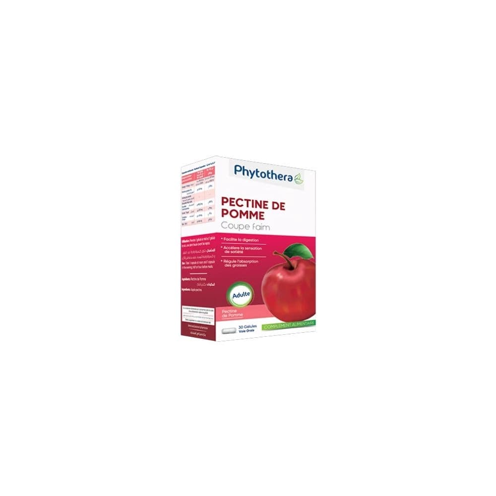 Phytothera Pectine De Pomme 30 Gélules
