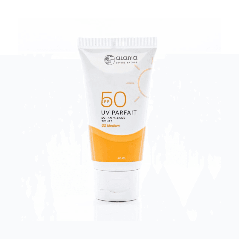 Alania Uv Parfait Ecran Solaire Visage Teinte 02 Medium 40ml
