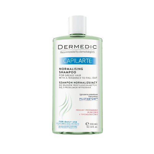 Dermedic Capilarte Shampooing Normalisant Pour Cheveux Gras 300ml
