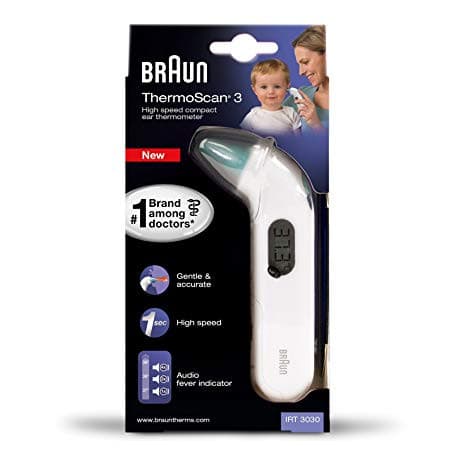Braun Thermomètre Auriculaire Irt 3030