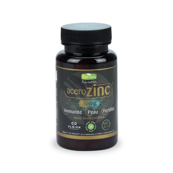 Therapia Acerozinc 30 Mg 30 Gélules
