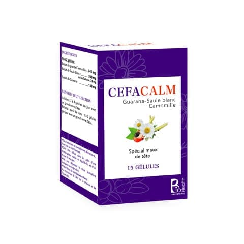 Cefacalm – Biohealth 15 Gélules
