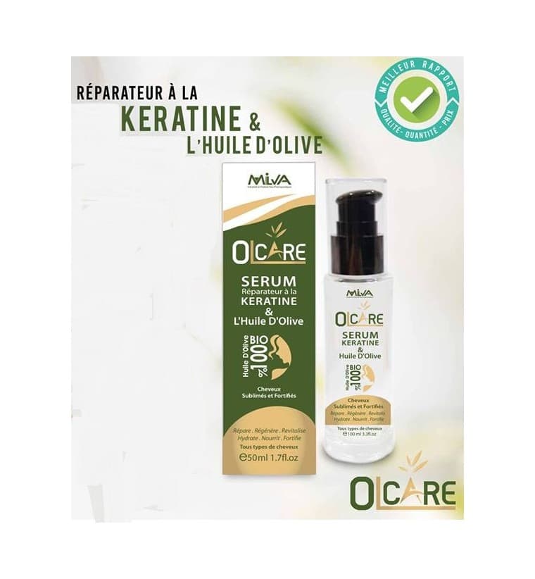 Olcare Serum Reparateur A La Keratine 50ml