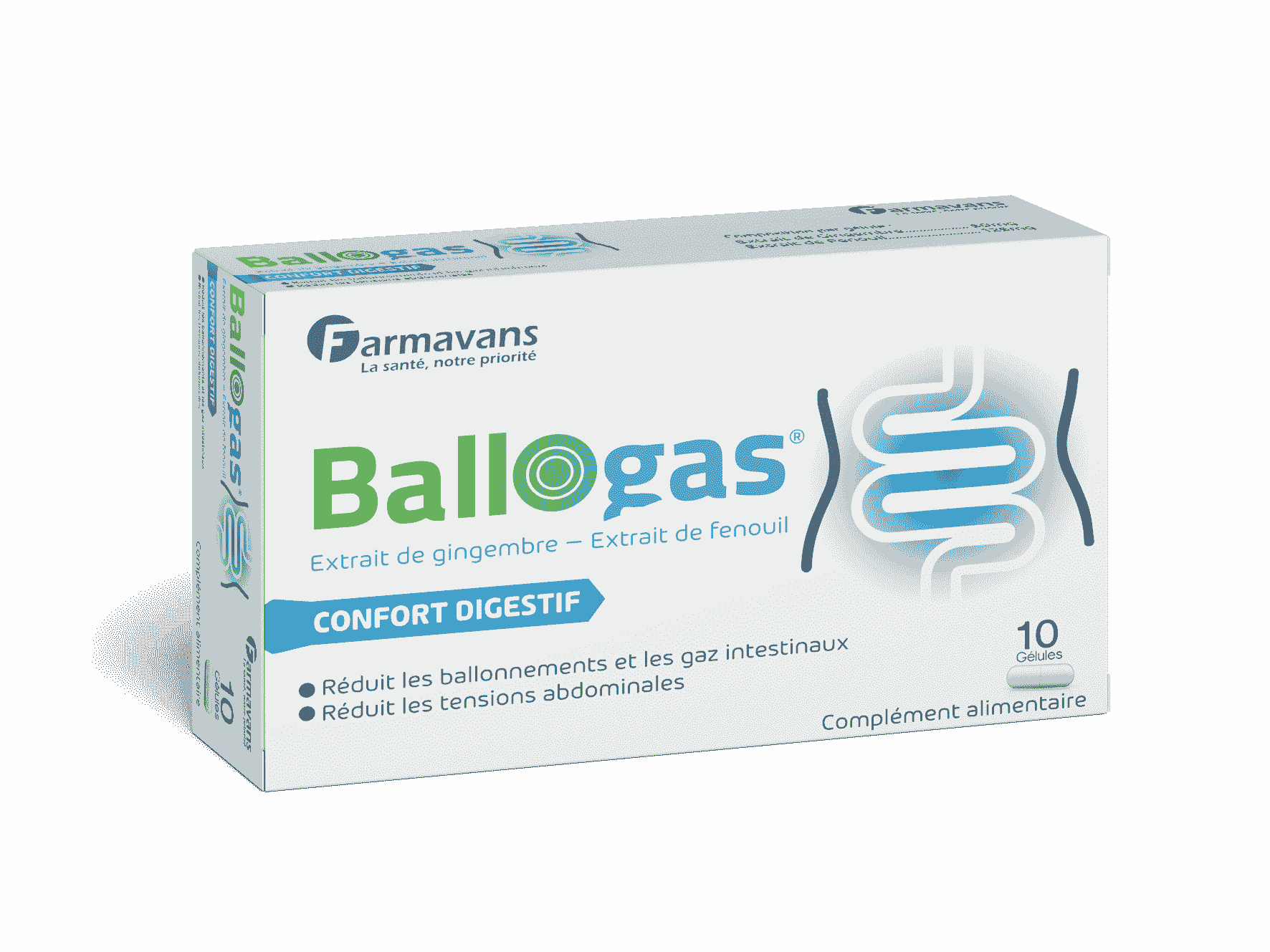 Farmavans Ballogas 10 Gélules