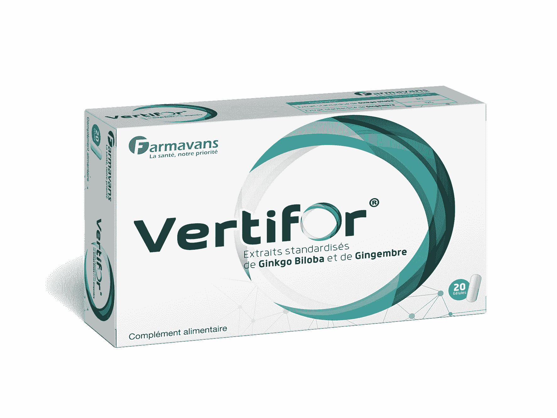 Farmavans Vertifor 20 Gélules