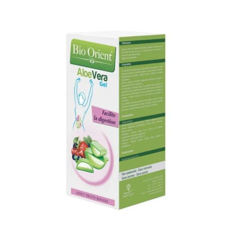 Bio Orient Gel Aloe Vera Gout Fruits Rouges 250ml