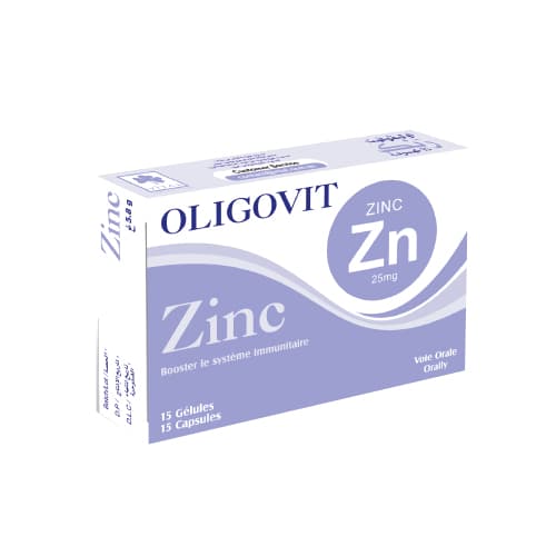 Vital Oligovit Zinc Bt/15 Gelules