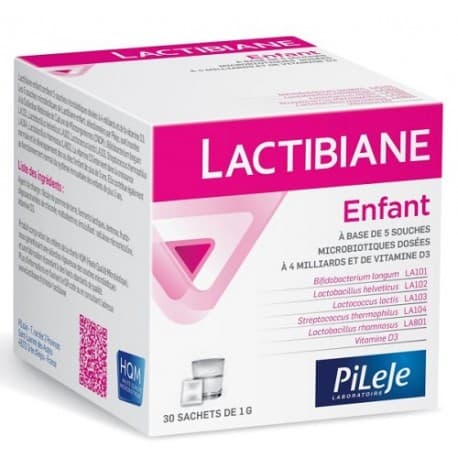 Pileje Lactibiane Enfant 30 Sachets