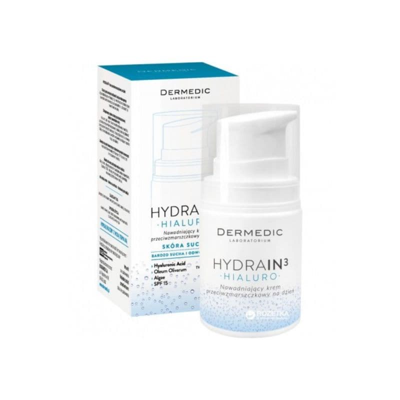 Dermedic Hydrain 3 Crème De Jour Hydratante Anti Age 55G