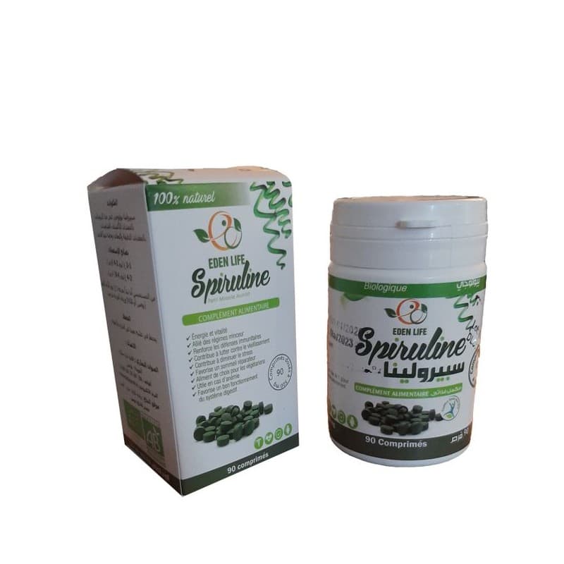 Eden Life Spiruline 90 Comprimes