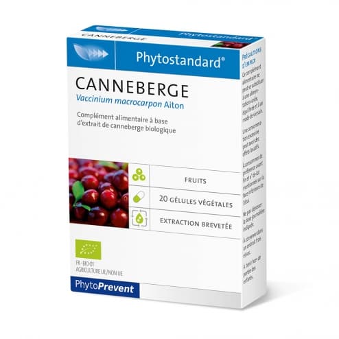 Phytostandard Canneberge Bio 20 Gelules Pileje