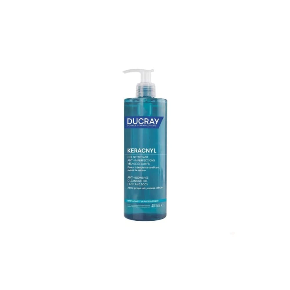Ducray Keracnyl Gel Moussant Visage Et Corps 400ml