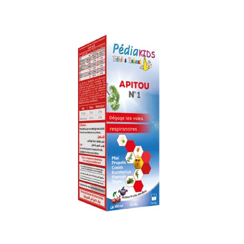 Pédiakids Apitou N°1 Toux Grasse 150 ml