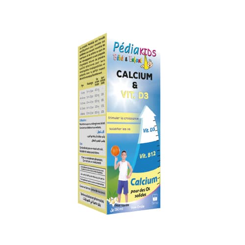 Pédiakids Calcium Et Vit D3 150 ml