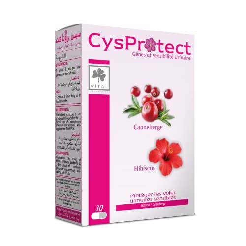 Vital Cysprotect 30 Gélules