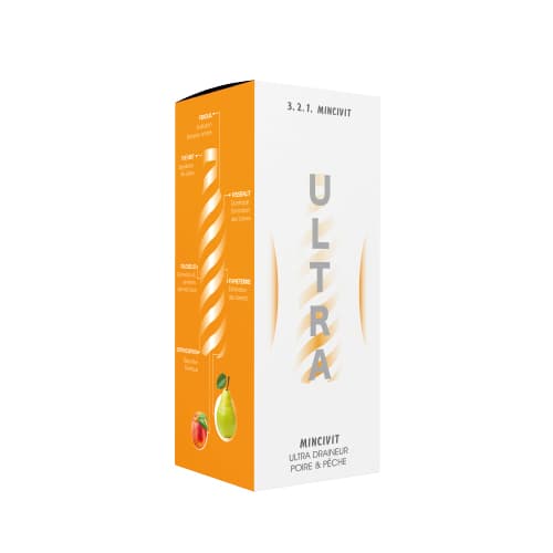 Ultra Draineur Poire Et Peche Mincivit1 250ml
