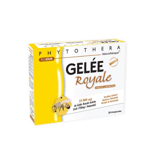 Phytothera Gelee Royale, 20 Ampoules