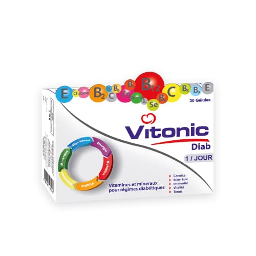 Vitonic Diab 30 Gélules