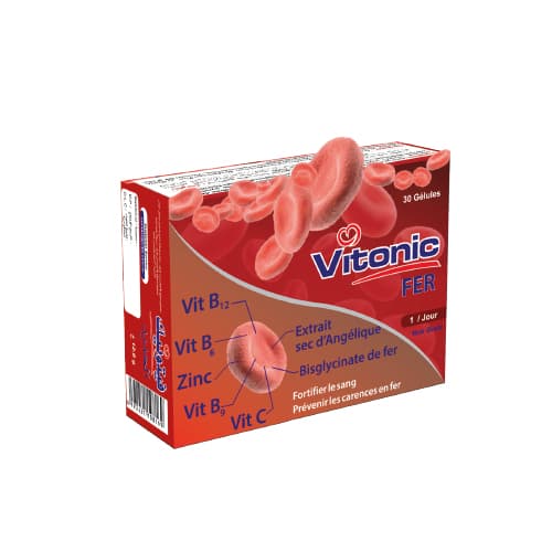 Vitonic Fer 30 Gélules