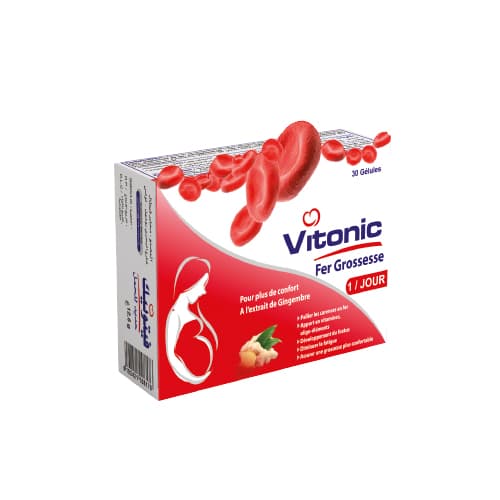 Vitonic Fer Grossesse 30 Gélules