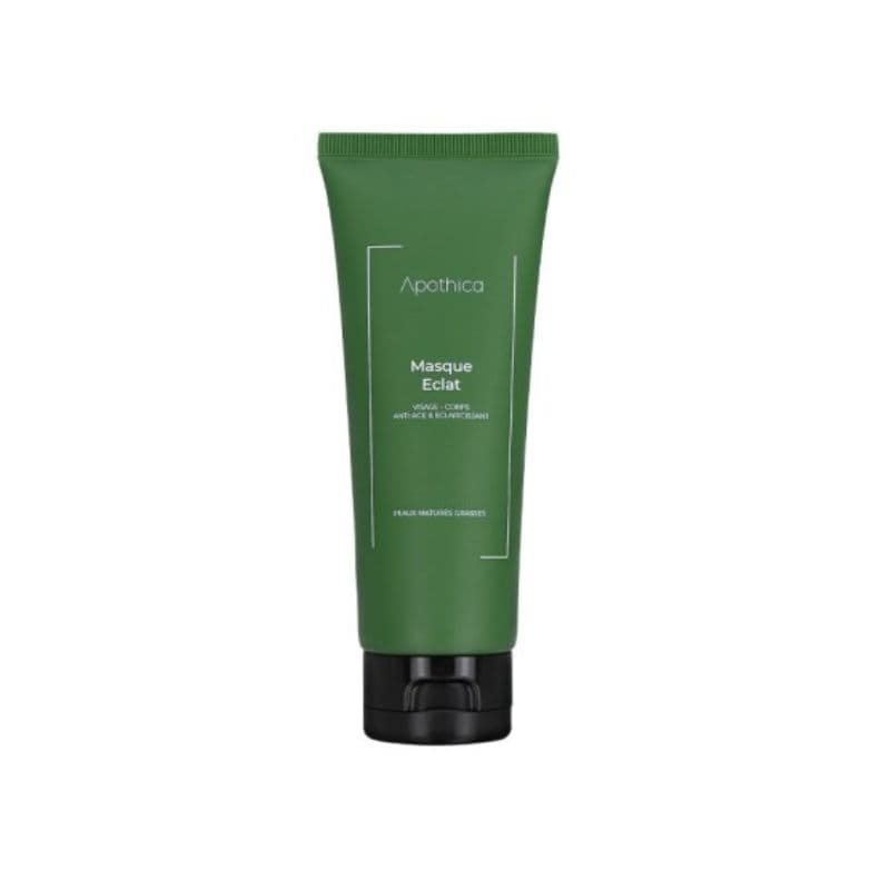 Apothica Masque Eclat Visage-Corps Anti-Âge &Eclaircissant 100ml