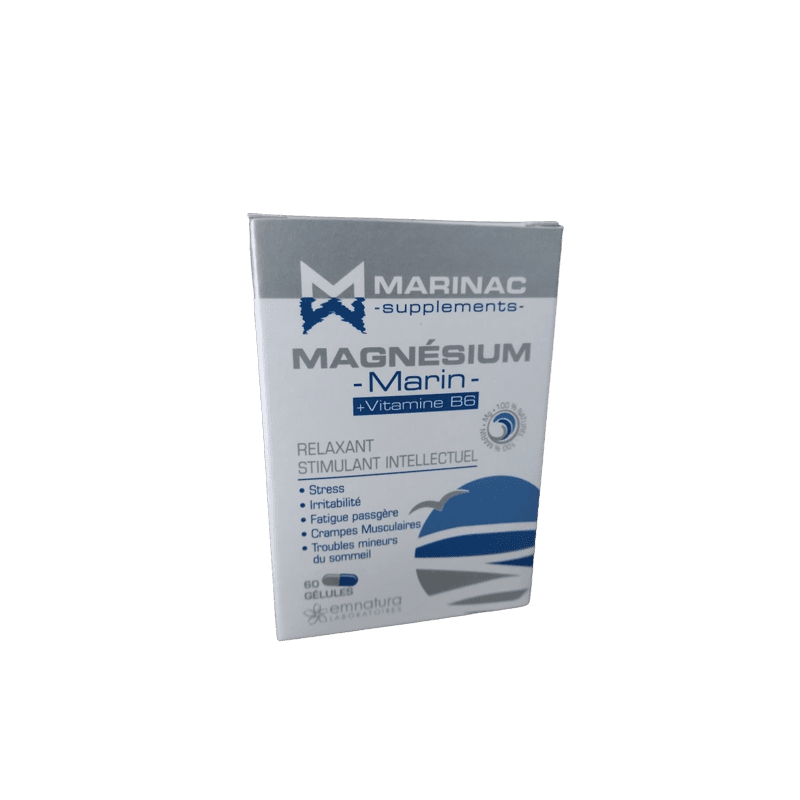 Marinac Supplèments Magnésium Marin Bt 60 Gélules