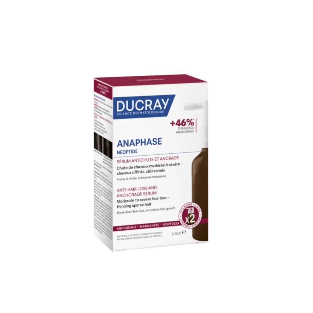 DUCRAY ANAPHASE NEOPTIDE SÉRUM ANTICHUTE ET ANCRAGE 2X50ML