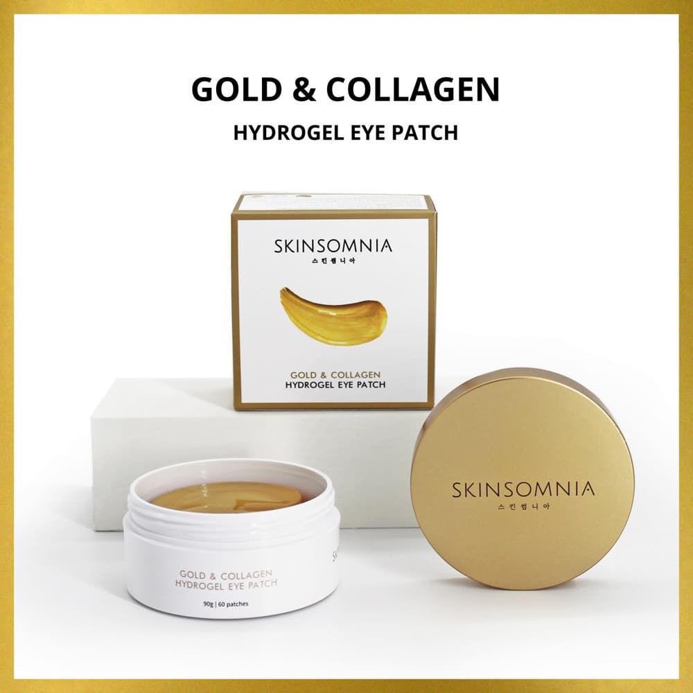 Jkosmec Skinsomnia Gold & Collagen Hydrogel Eye Patch 60 Pieces