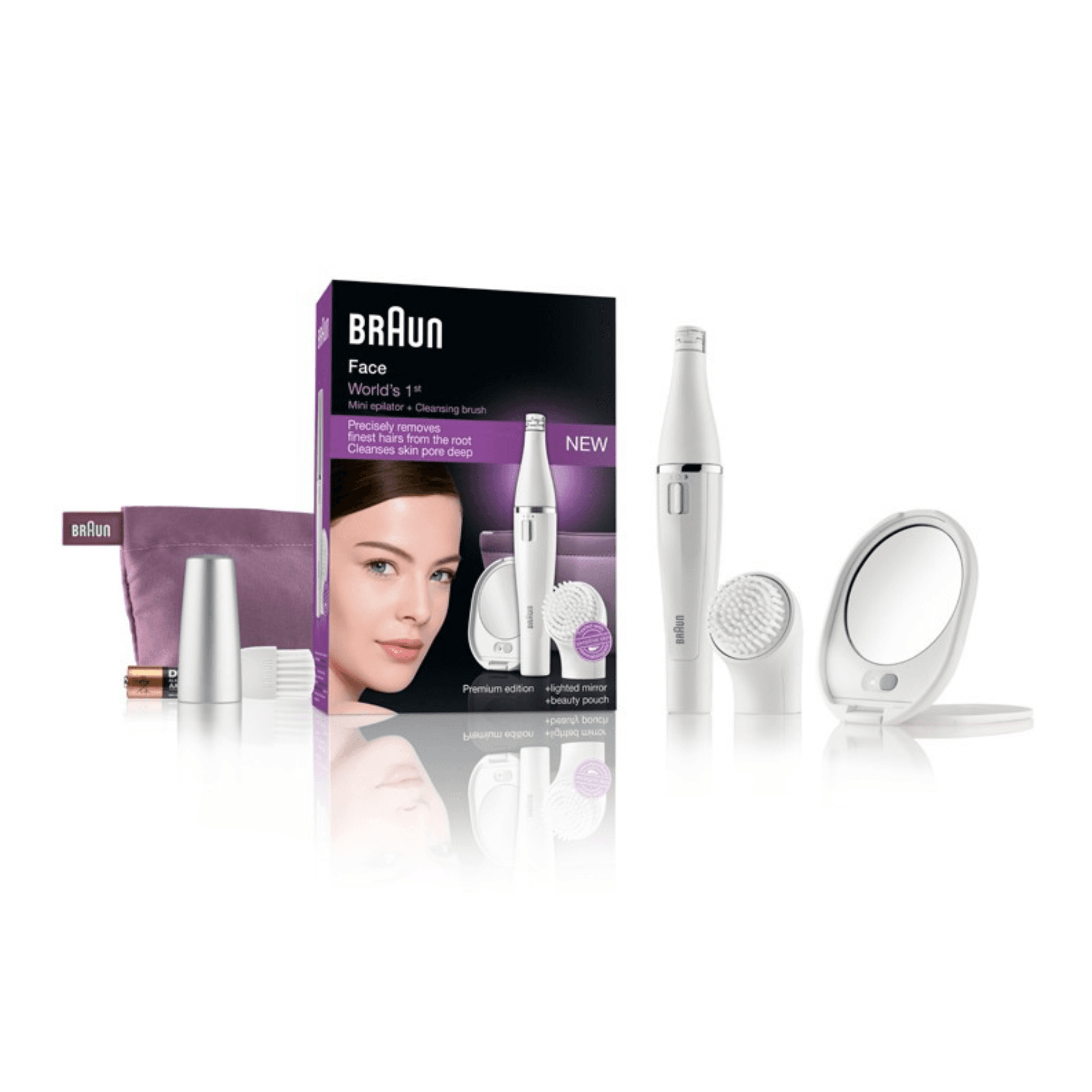 Braun Épilateur Visage Se830