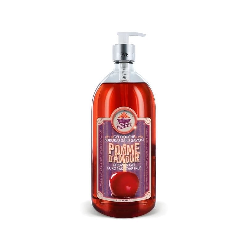Bain De Provence Gel Douche Pomme D’Amour 1L