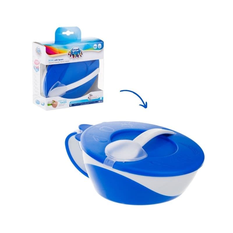 Canpol Bol Bleu+Cuillere Ref.31/406