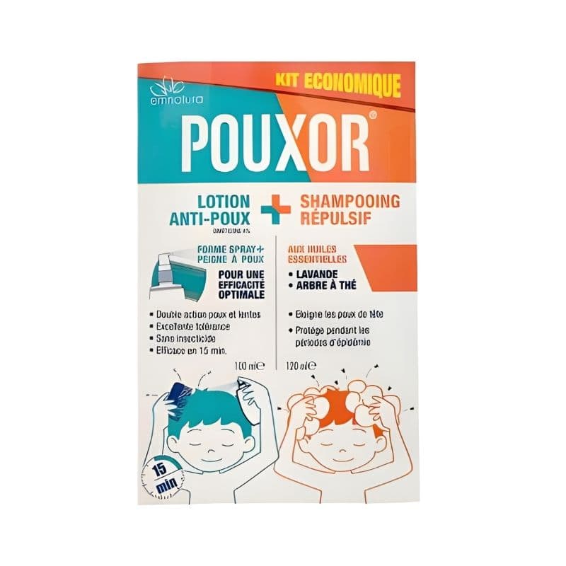 Pouxor Pack (Lot+Shamp.Anti Poux)