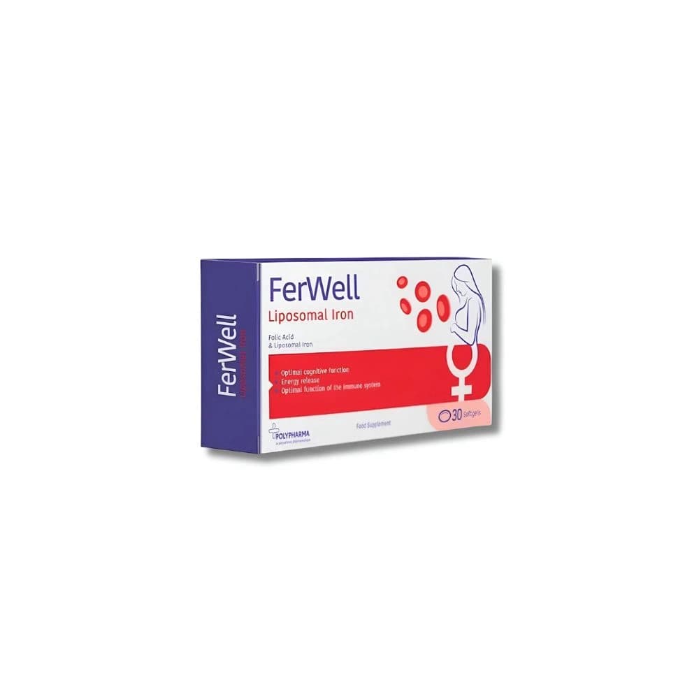 Ferwell 24 Softgels B30 – Polypharma