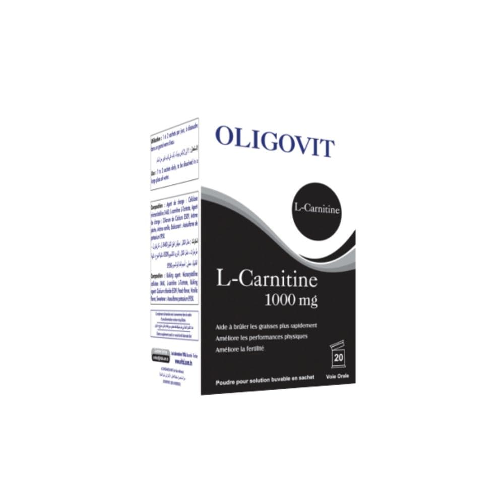 Vital Oligovit L-Carnitine 1000Mg,20 Sachets
