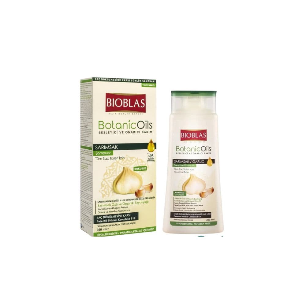 Bioblas Herbal Shampoing A L’Ail 360ml