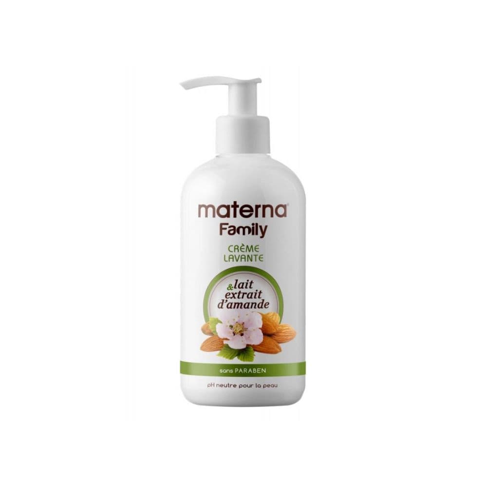 Crème Lavante Lait Et Extrait D’Amande