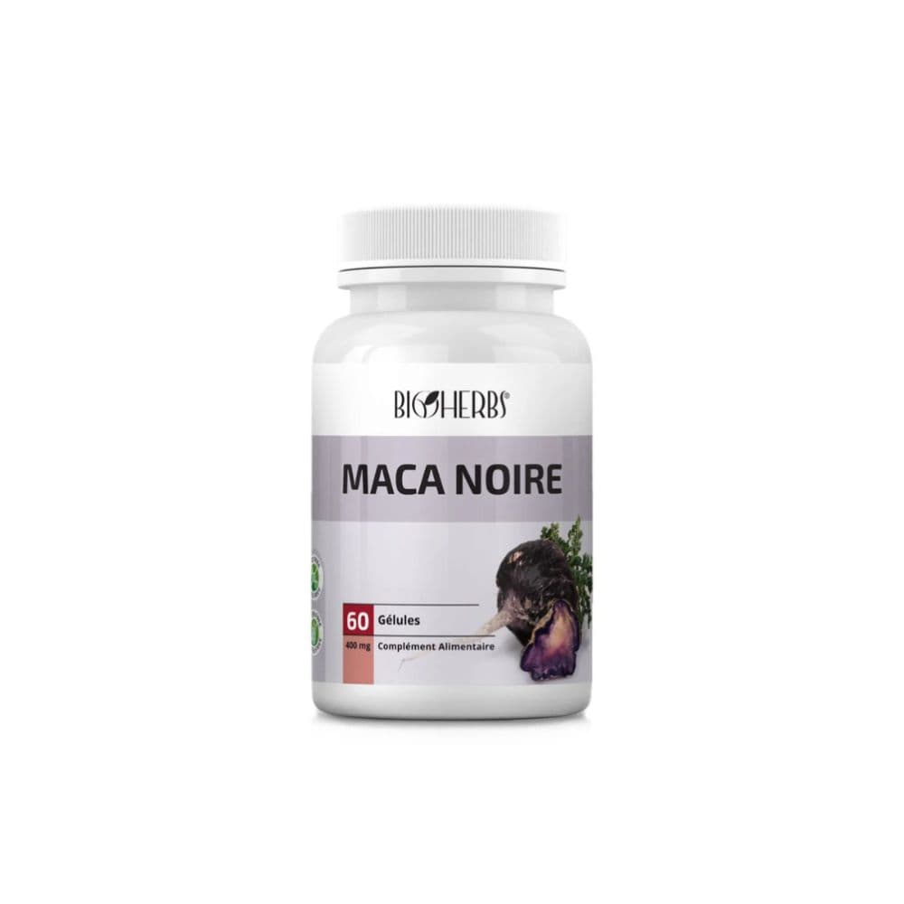 Bioherbs Maca Noire 60 Gelules