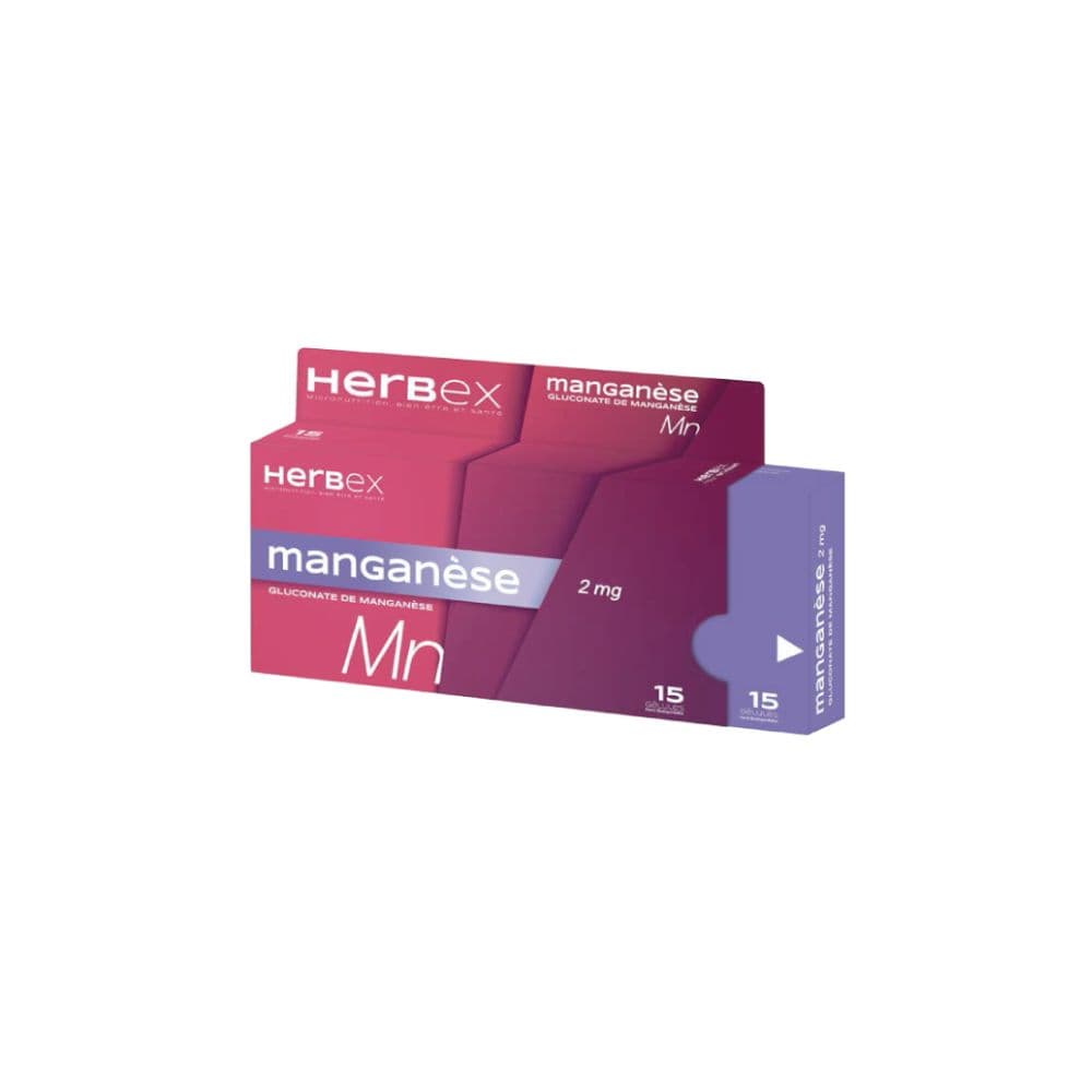 Herbex Manganèse 30 Gelules