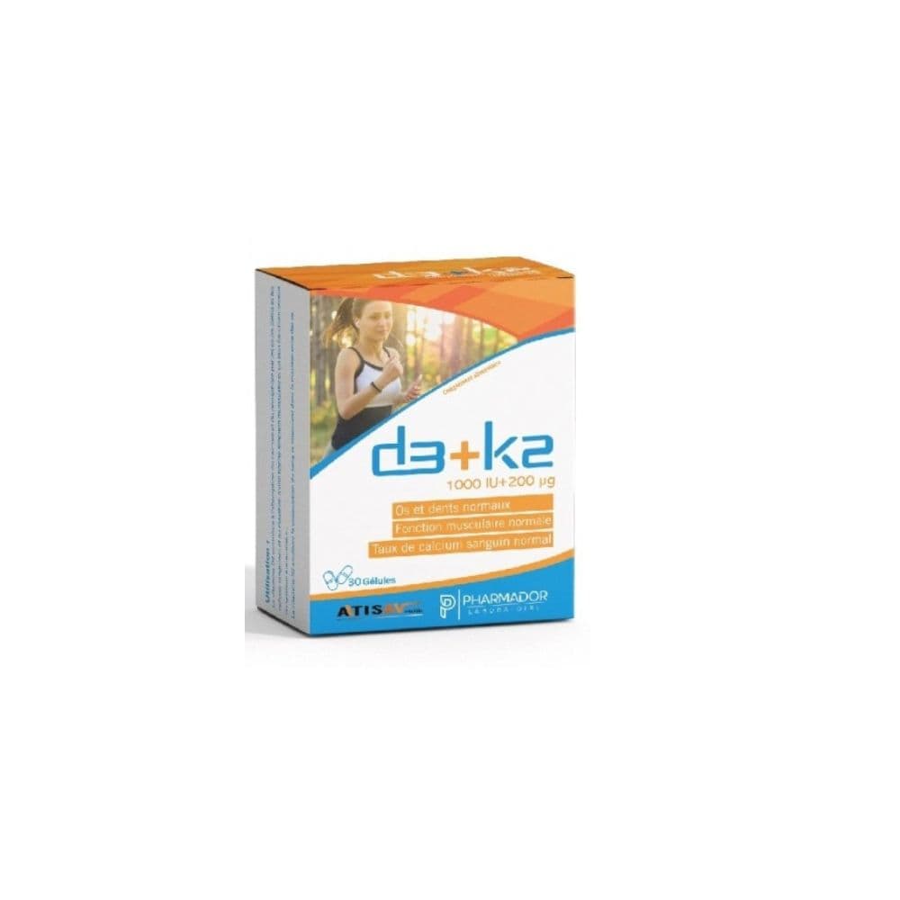 Pharmador D3+K2 30 Capsules