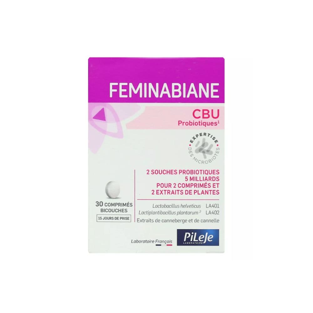 Pileje Feminabiane Cbu 30 Comprimes